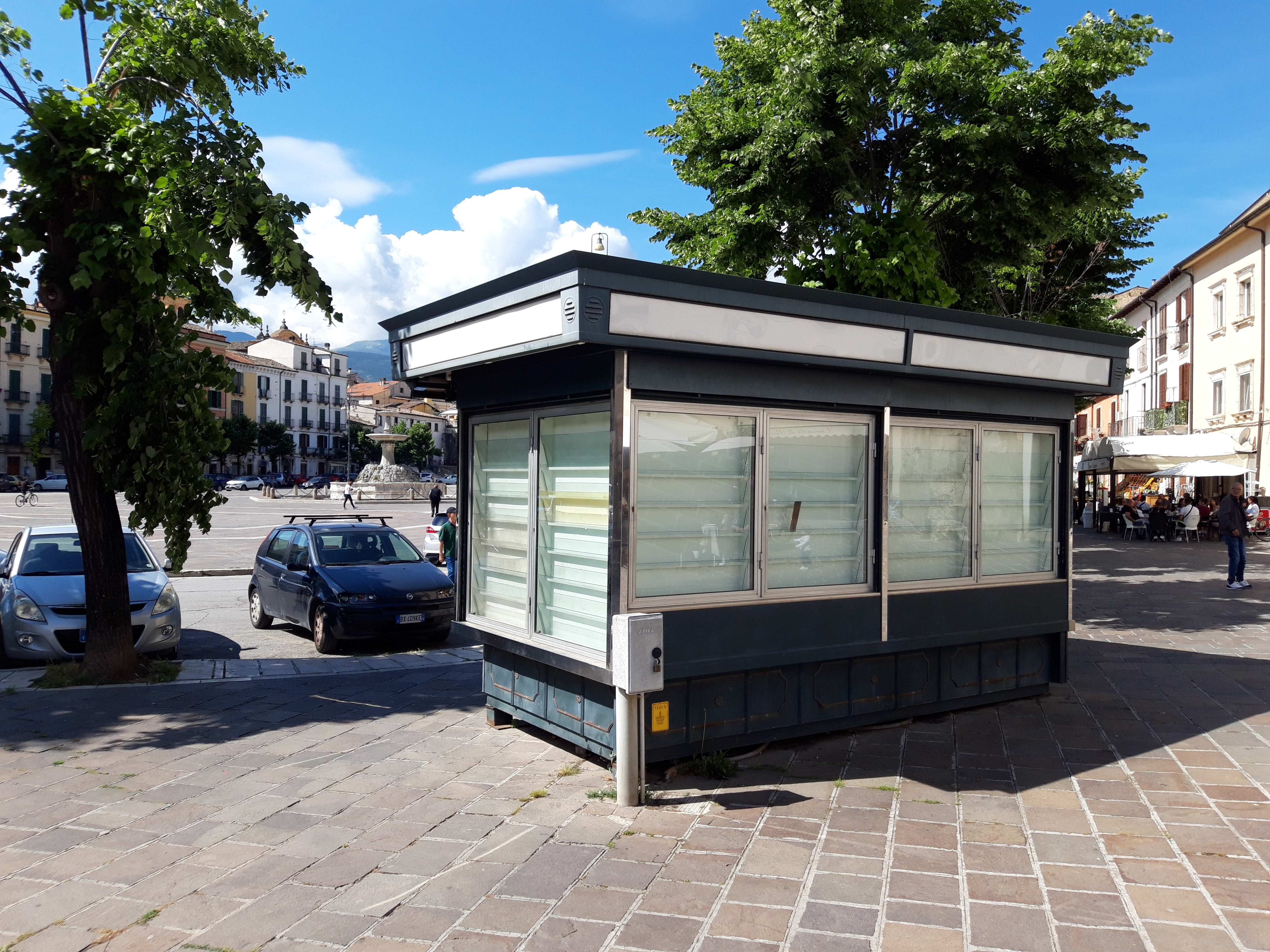 Chiosco in Piazza Garibaldi